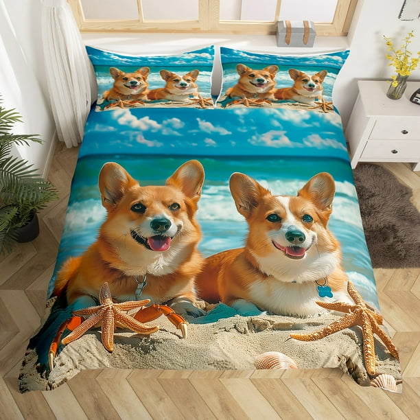 Corgi comforter shop