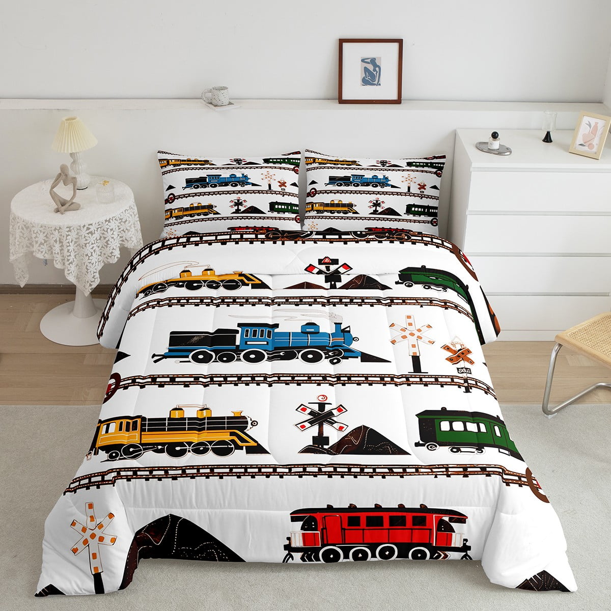 Train comforter twin 2025