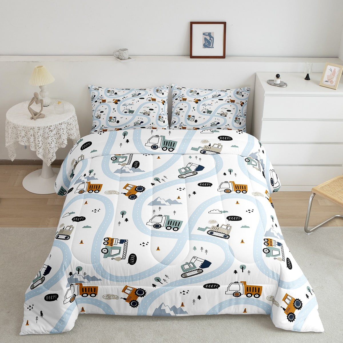 Truck Comforter Set Full Truck Comforter Set Full