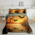YST Mallard Duck Comforter Duck Hunting Themed Bedding Sets Mallard