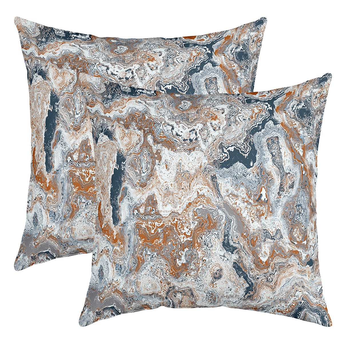 Dachshund Print Throw Pillow Covers - Set Of 2, 20x20 Inches, Funny Dog Zebra Skin Design