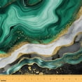 thumbnail image 1 of YST Marbling Fabric By The Yard, Ombre Marble Ripples Upholstery Fabric, Abstract Stone Texture Indoor Outdoor Fabric, Modern Art Kids Teens Waterproof Decorative Fabric, Gold Green, 2 Yards, 1 of 5