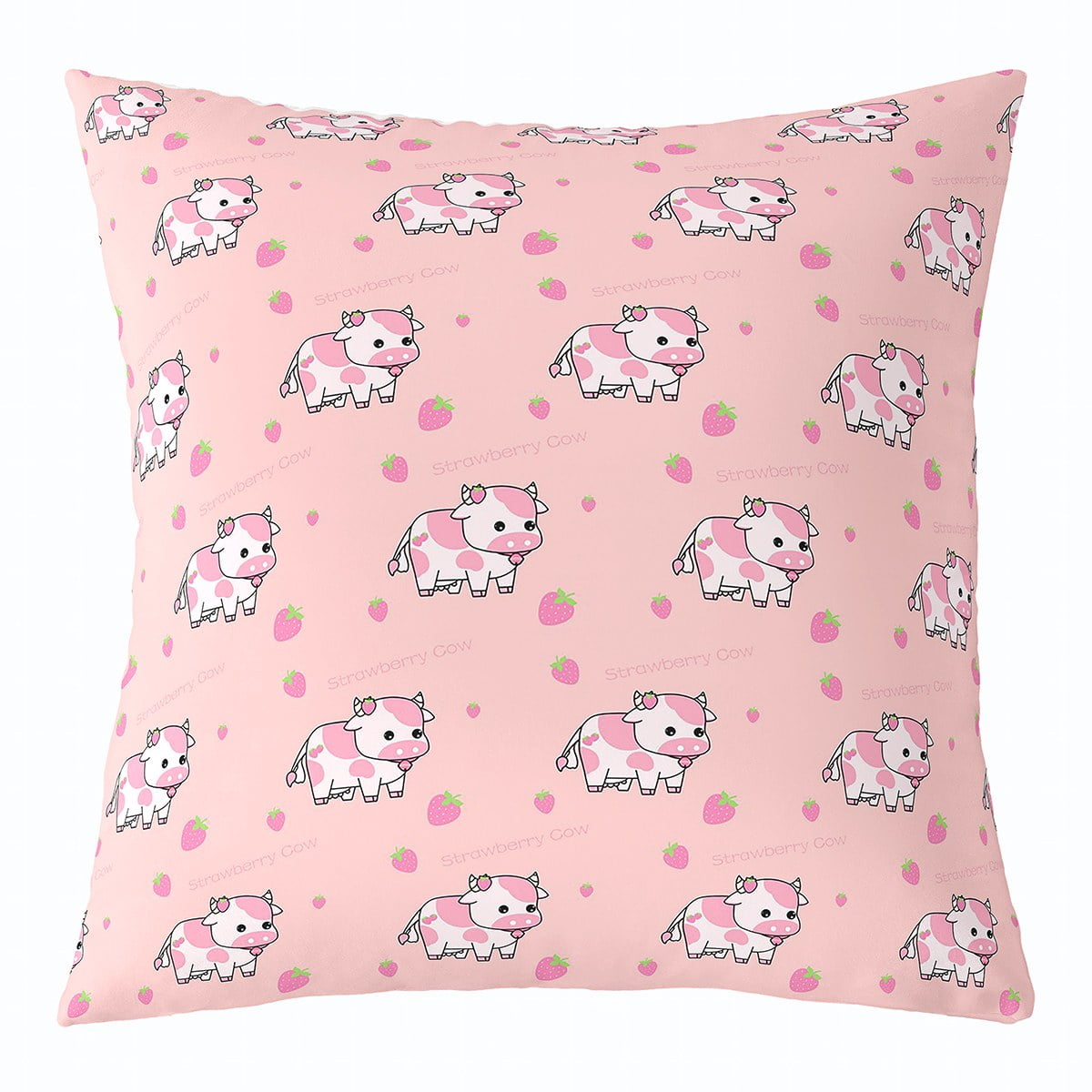 YST Milk Cow Throw Pillow Cover 20x20 Inch,Western Farm Animal Pillow