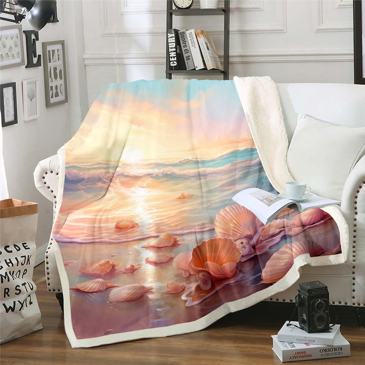Coastal Georgia Fleece Blanket main image 1