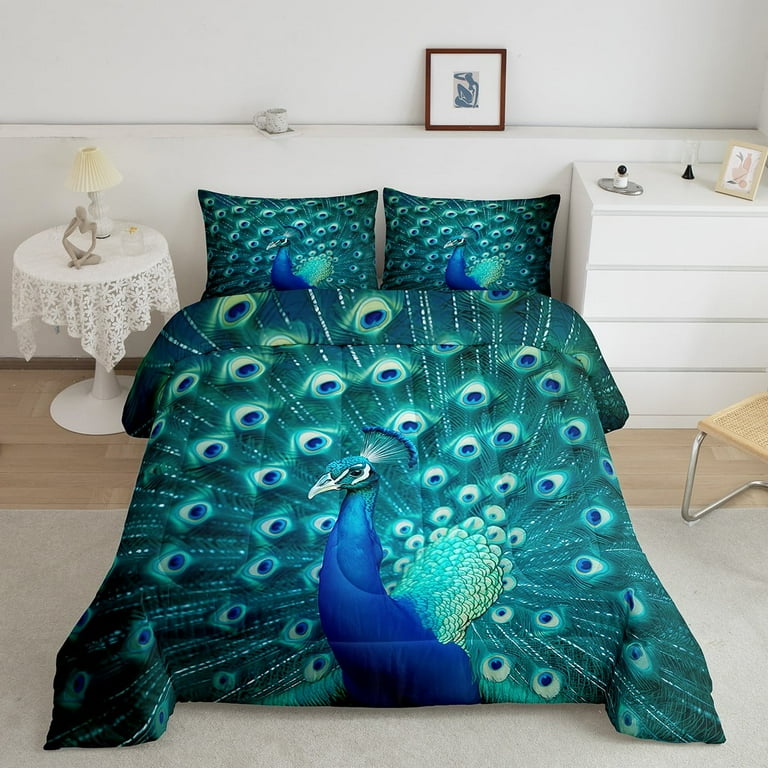 Peacock pillow shams shop