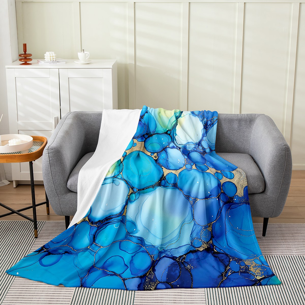 Pebbles Baby Blanket - 37"x38", 100% Wool, Machine Washable