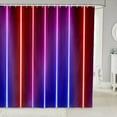 thumbnail image 1 of Pink Blue Red Shower Curtain Ombre Abstract Bathroom Curtains Women Men,Neon Stripes Geometric Fabric Shower Curtain,Gradient Stripe Bath Curtain Bathroom Decor 72"Wx84"L, 1 of 4