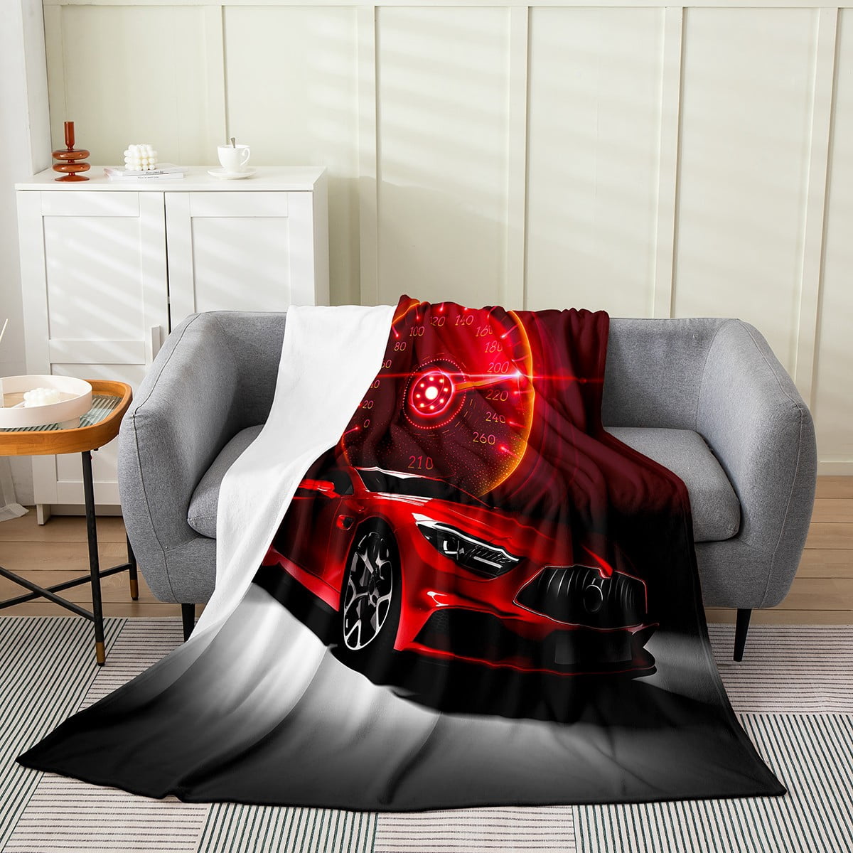 I Love Boobs And Sprint Car Racing Blanket