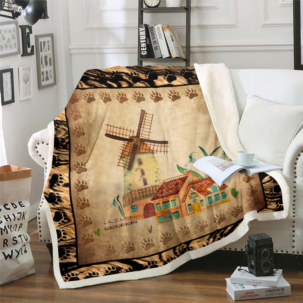 ugg sherpa blanket in lodge