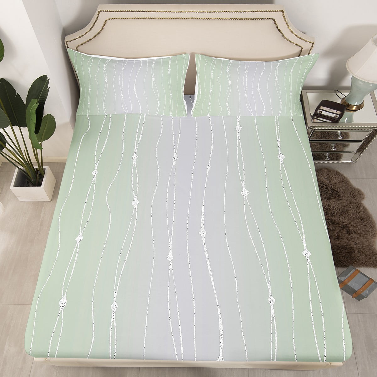 Aesthetic Grey - Bed Sheet Set main image 1
