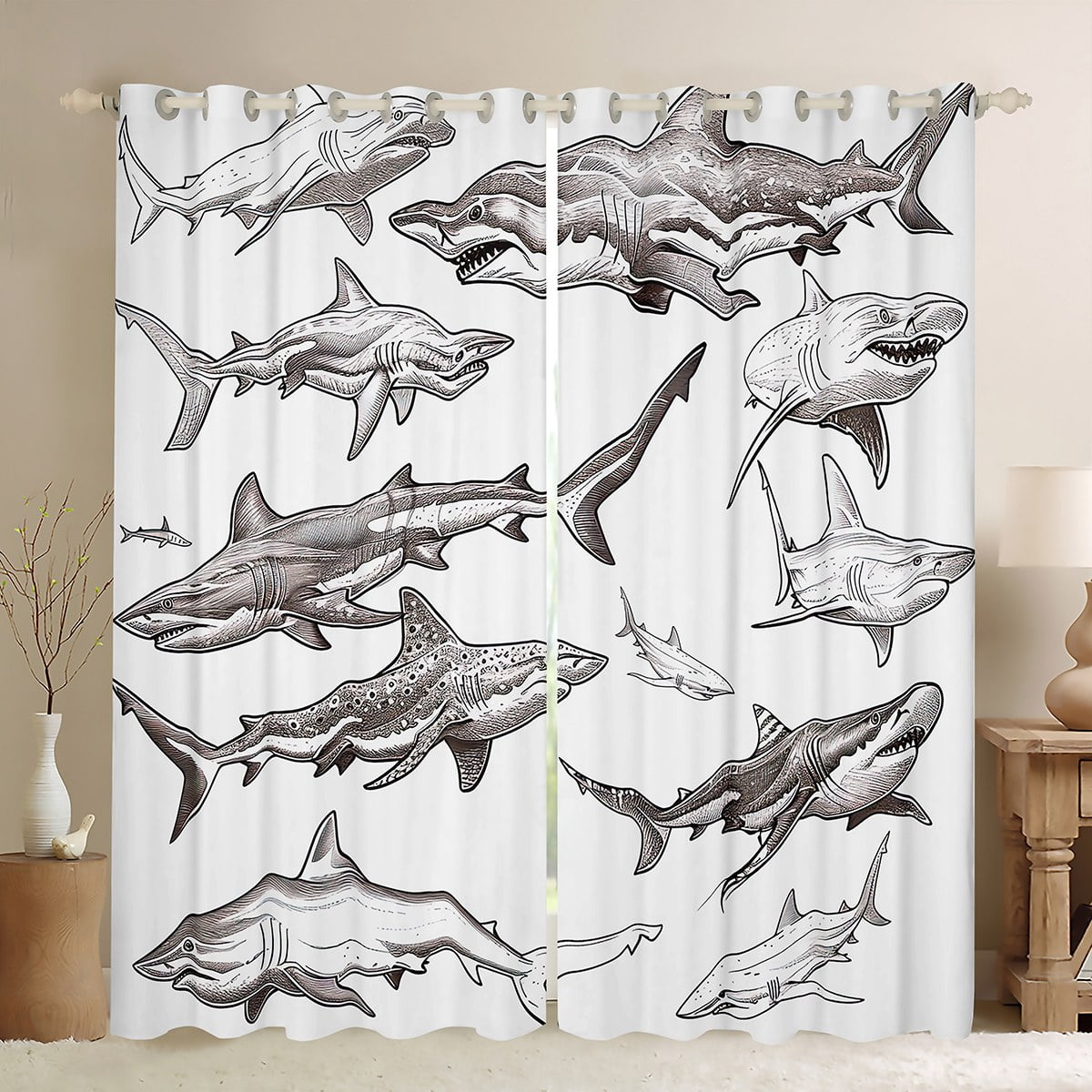 Curtains Undersea Creatures main image 0