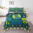 thumbnail image 1 of Erosebridal Softball Comforter Set Twin Women,Sports Theme Bedding Sets Softball Decor Bedroom,Ball Games Bedding Comforter Sets Patchwork Plaid Quilt Bed Set 2Pcs, 1 of 5