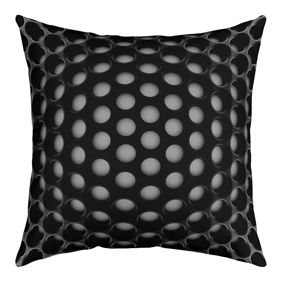 YST Teen Boy Abstract Cushion Cover Black Grey Geometric