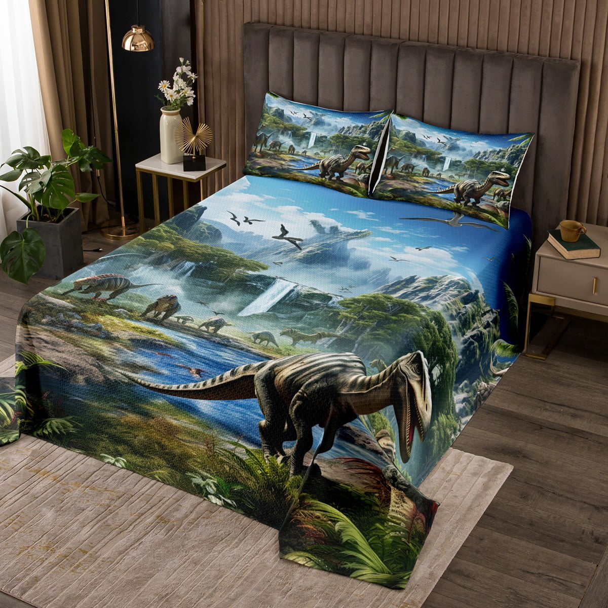 QUILTED DINO SLEEPER