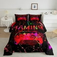 thumbnail image 1 of Erosebridal Twin Gamer Bedding Sets Gaming Comforter Sets Teens Video Gamer Room Decor,Gamepad Controller Gamer Comforter Set Black Red Green Tie Dye Bed Set 2Pcs, 1 of 6