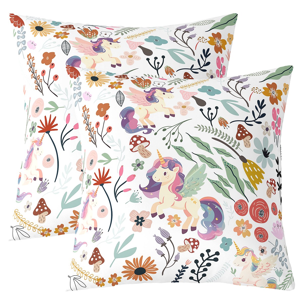Oreiller en forme de U personnalisé avec motif château et licorne joli cadeau de voyage pour enfants Oreiller en forme de U personnalisé avec motif château et licorne joli cadeau de voyage pour enfants