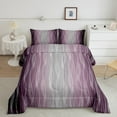 YST Women Purple Ombre Comforter Set Twin Teen Girls Dark Purple Violet