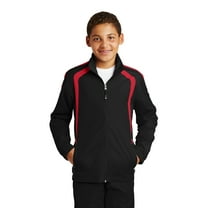 YST60 Sport-Tek Unisex Child Jacket Colorblock Raglan