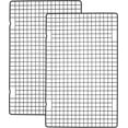 thumbnail image 1 of YSTDHL 2 Pack Black Heavy-Duty Wire Cooking Rack Baking Racks, Nonstick Baking & Cooling Grid for Roasting, Cooking, Grilling, Drying - 16" x 10", 1 of 7
