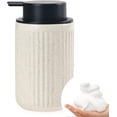thumbnail image 1 of YSTDHL Foam Hand Soap Dispenser - Ceramic Foaming Soap Dispenser for Bathroom 12oz Refillable Liquid Lotion Soap Dispenser with Rust-Proof Foaming Pump for Countertop, 1 of 7