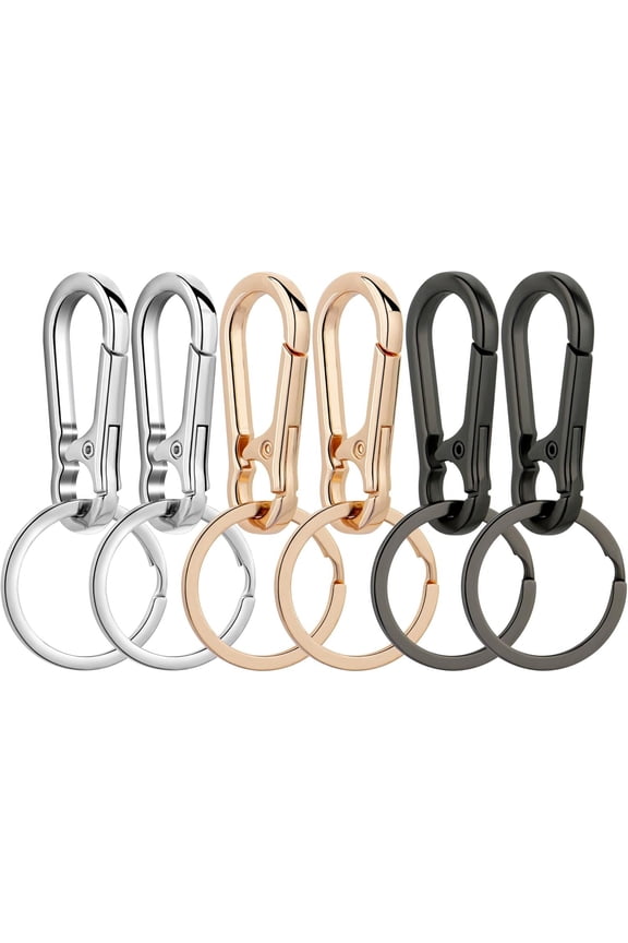 Metal Keychains Keyring Key Chain Ring Clip Holder Organizer for Home Car Keys Key Finder Women Men
