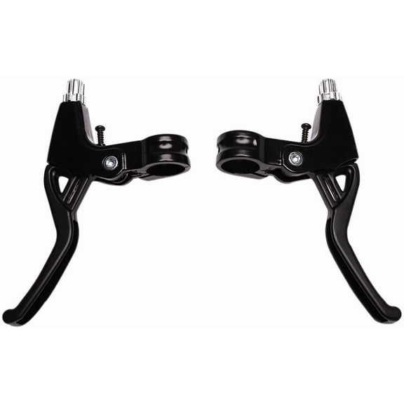 YSTDHL Universal Full Aluminum Alloy Bicycle Brake Handle for MTB/BMX Road Bike Brake Lever 2.2cm Diameter(A Pair)