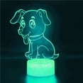 thumbnail image 1 of YSTIAN 3D Dog Night Light Table Desk Optical Illusion Lamps 7 Color Changing Lights LED Table Lamp Xmas Home Love Birthday Children Kids Decor Toy Gift, 1 of 3