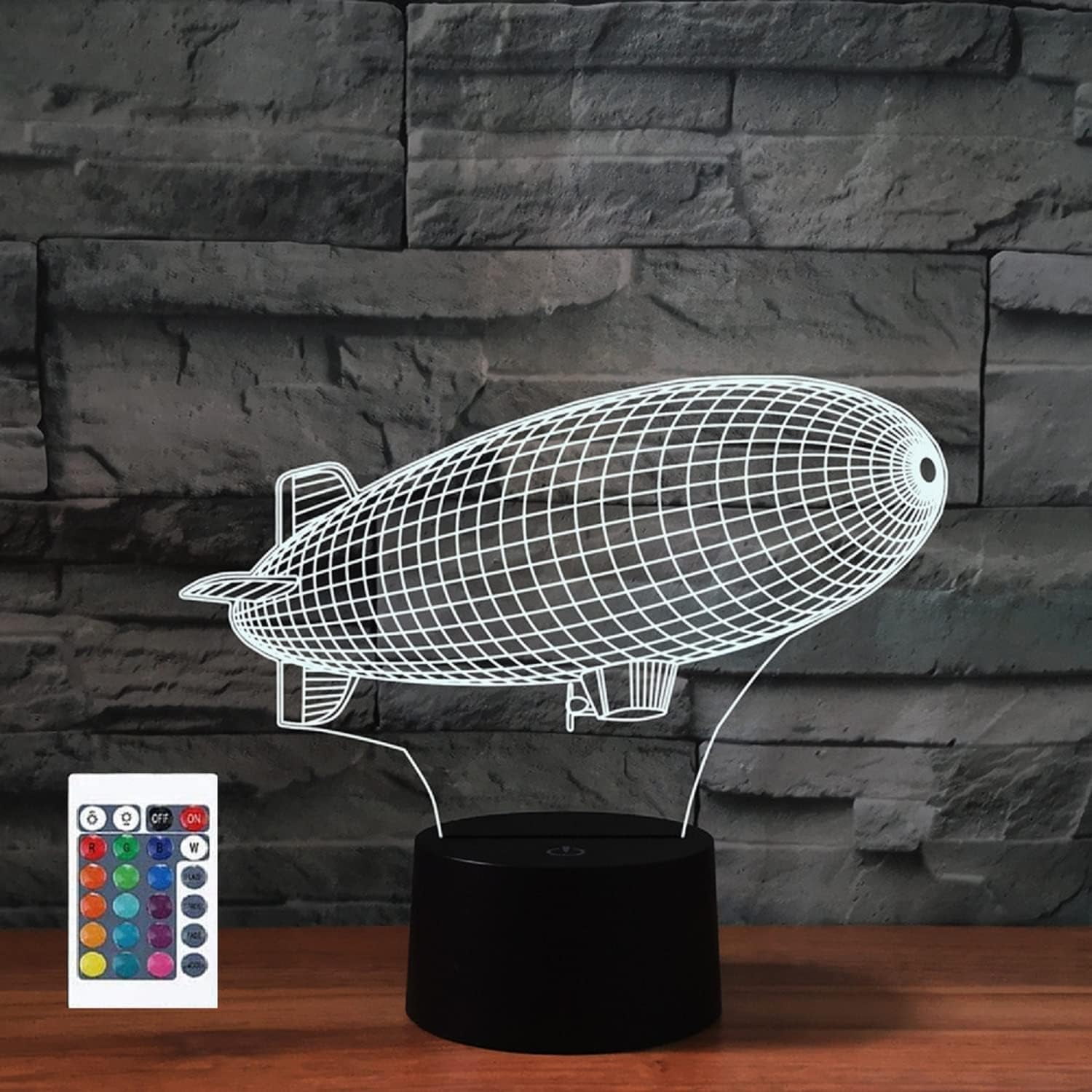 Lampada 3D I Love You Con Telecomando 16 Colori: Luce Notturna LED Acrilica Ricaricabile USB Per Camera Bambini E Regalo