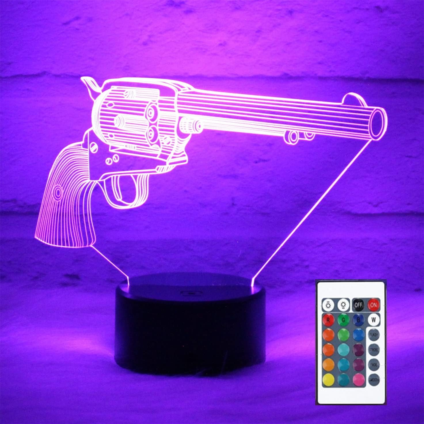 YSTIAN Cool Stuff for Your Room Boys, 3D Night Light, 16 Colors