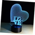 thumbnail image 1 of YSTIAN Moon Night Light USB Desk Lamp LED Desk Lamp Moon Night Light Illusion Lamp 3D Lamp Illusion Love Heart Illusion Lamps Slideshow Projector Lamp Ambient Light Remote Control, 1 of 9