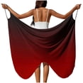 thumbnail image 1 of YSUEJPF Bathing Suit Cover Up Dress Women Gradient Color Swimsuit Coverups Sun Dresses Beachwear (Available in Plus Size, S-5XL), 1 of 9