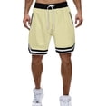 thumbnail image 1 of YSUEJPF Men's Gym Shorts Quick Dry Breathable Athletic Shorts Drawstring Running Workout Shorts with Zipper Pockets, 1 of 3