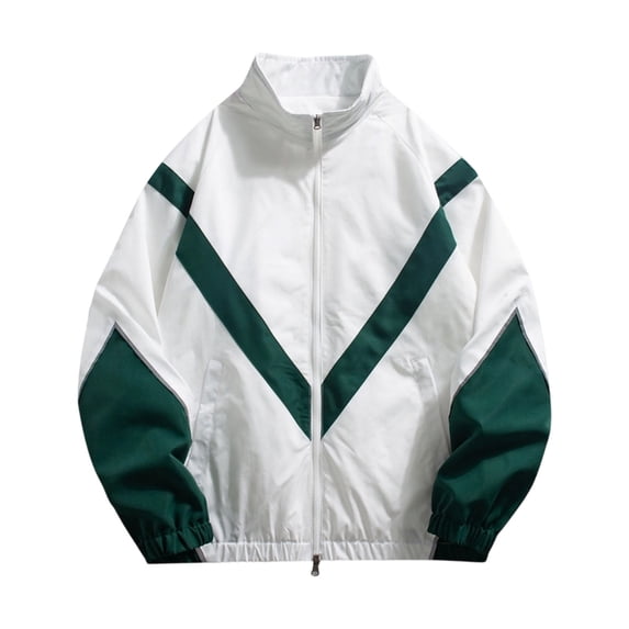 YSUEJPF Mens Athletic Workout Jackets Quick Dry Moisture Wicking Zippered Coats Waterproof Breathable Casual Baggy Jackets