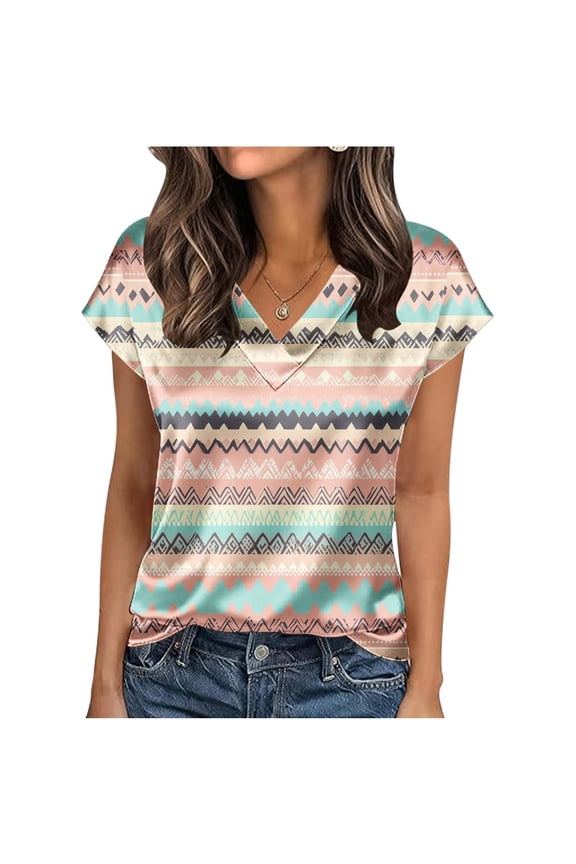Womens Silk Satin Tops Short Sleeve Business Dressy Floral Blouse V Neck T Shirts Casual Summer Graphic Tees