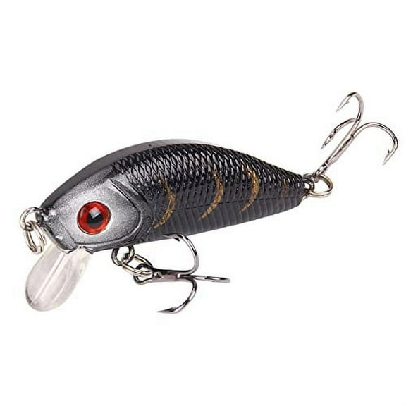 YSYSPJM Fishing Lures 50mm 4.2g Minnow Artificial Bait Rock Swimming Jig Wobbler Hard Bait Fishing Tackle for Fishing (Color : 5)