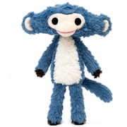 YSZZYSM 15-Inch Long Face Monkey Plush with Weighted Limbs, Derpy Stuffed Animal Plushie for Kids, Cute Gift for Girls Boys