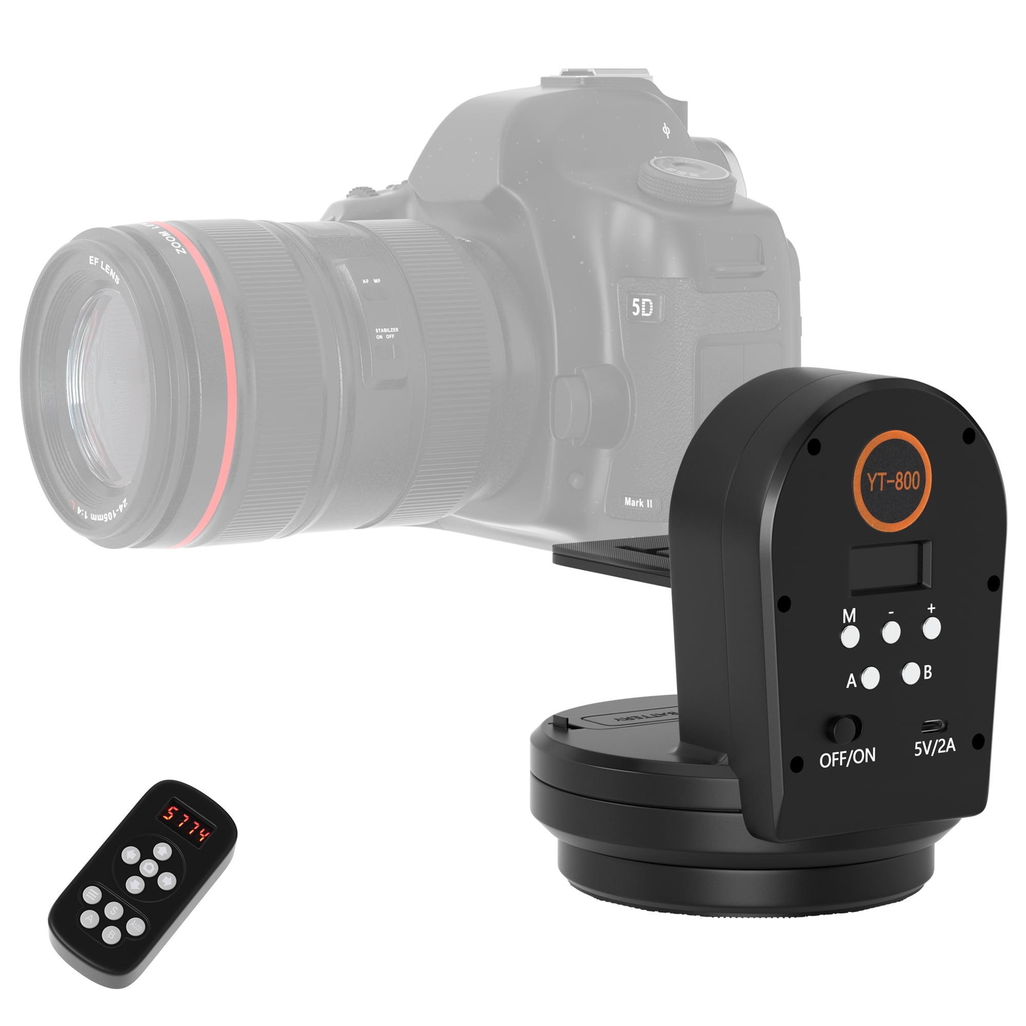 VIPQV YT-800 Auto Motorized Rotating Panoramic Head with Remote Control ...