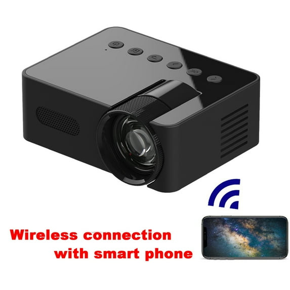 YT100 WiFi Portable Projector HD Mini Video Projector Home Video Smart Projectors for Phones Tablet Laptops Computer