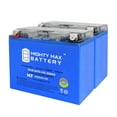 thumbnail image 1 of YT12B-4 GEL 12V 10Ah Replacement Battery Compatible with Yamaha FZ6 Fazer 04 - 2 Pack, 1 of 13