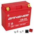 thumbnail image 1 of YT12B-BS12V Maintenance Free Sealed Battery for Ducati Kawasaki, 4 YEAR WARRANTY, 1 of 8