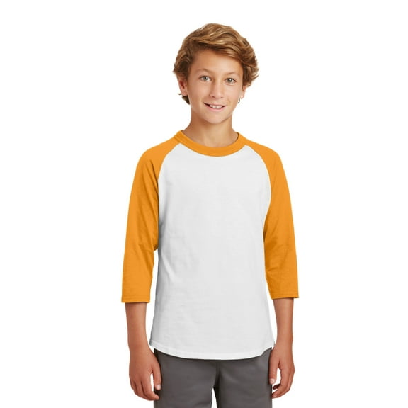 YT200 Sport-Tek Colorblock Raglan Jersey Children's Sports Jersey