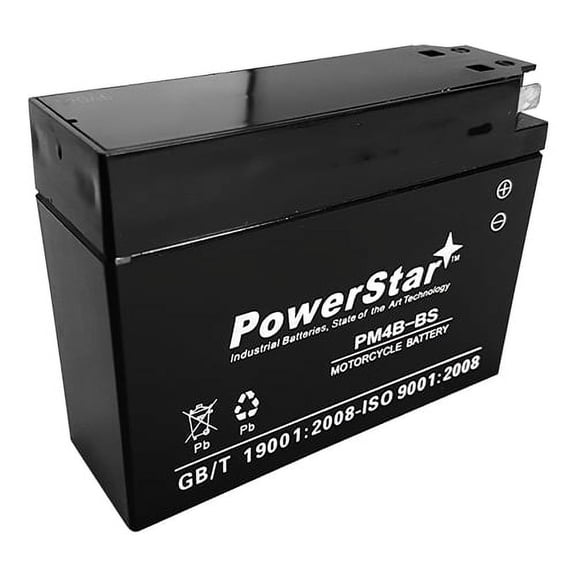YT4B-BS Motorcycle Battery for Yamaha TTR50E TTR90E Suzuki DR-Z70