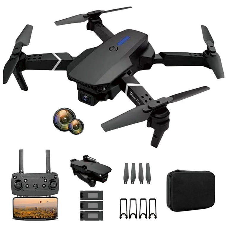 TZDZRC Drone with 120° Adjustable 1080P HD Camera, Foldable RC