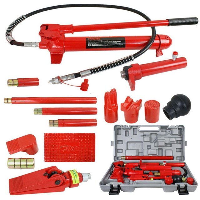 YTBW 10 Ton Porta Power Hydraulic Jack Body Frame Repair Kit Auto Shop