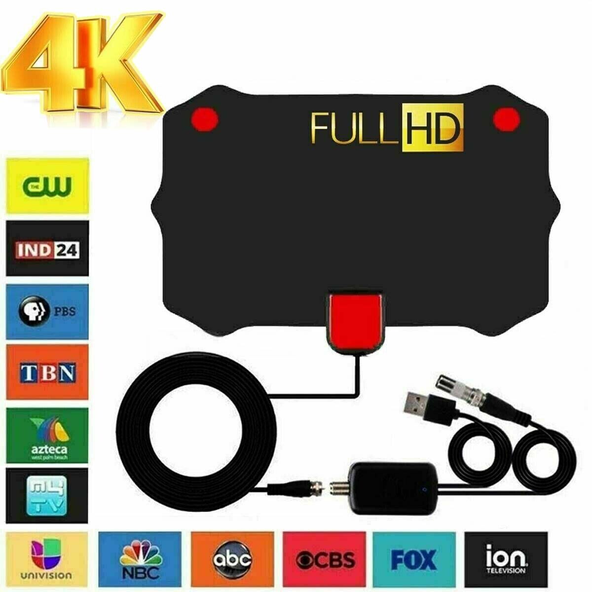 YTBW 100 Hdtv Antenna Best 5600 Mile Long Range Lesoom Indoor Tv