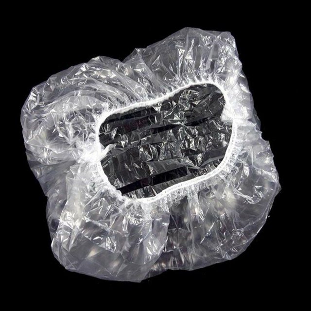 YTBW 100Pcs Salon Hotel Disposable OneOff Clear Spa Hair Elastic