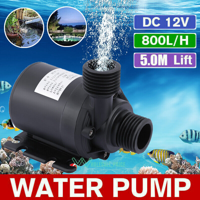 YTBW 12 V Small High Pressure Brushless Submersible Water Pump