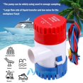 YTBW 12V 1100Gph Marine Submersible Electric Bilge Water Pump For Boat