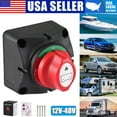 YTBW 12V Battery Disconnect Rotary Switch Cut On/Off Set For Car Suv Rv
