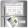 YTBW 17" X 11" Monthy Calendar Dry Erase Refrigerator Plan